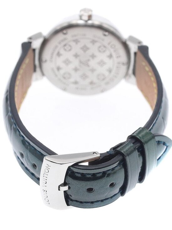 LOUIS VUITTON Tambour Q1218 heart Silver Dial Quartz Ladies Watch_922471 main image 6